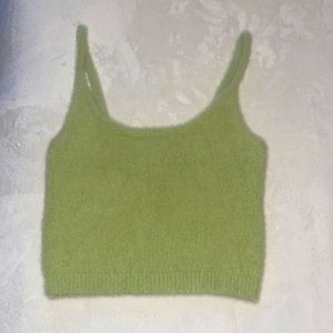 Kendall & Kylie cropped sweater tank